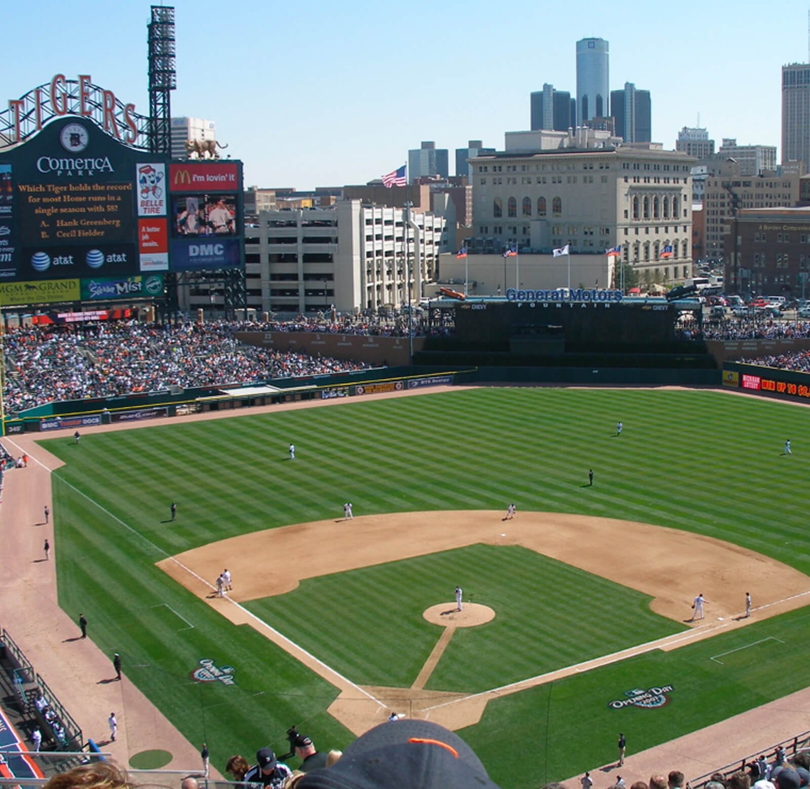 Game Day Trips Comerica Park