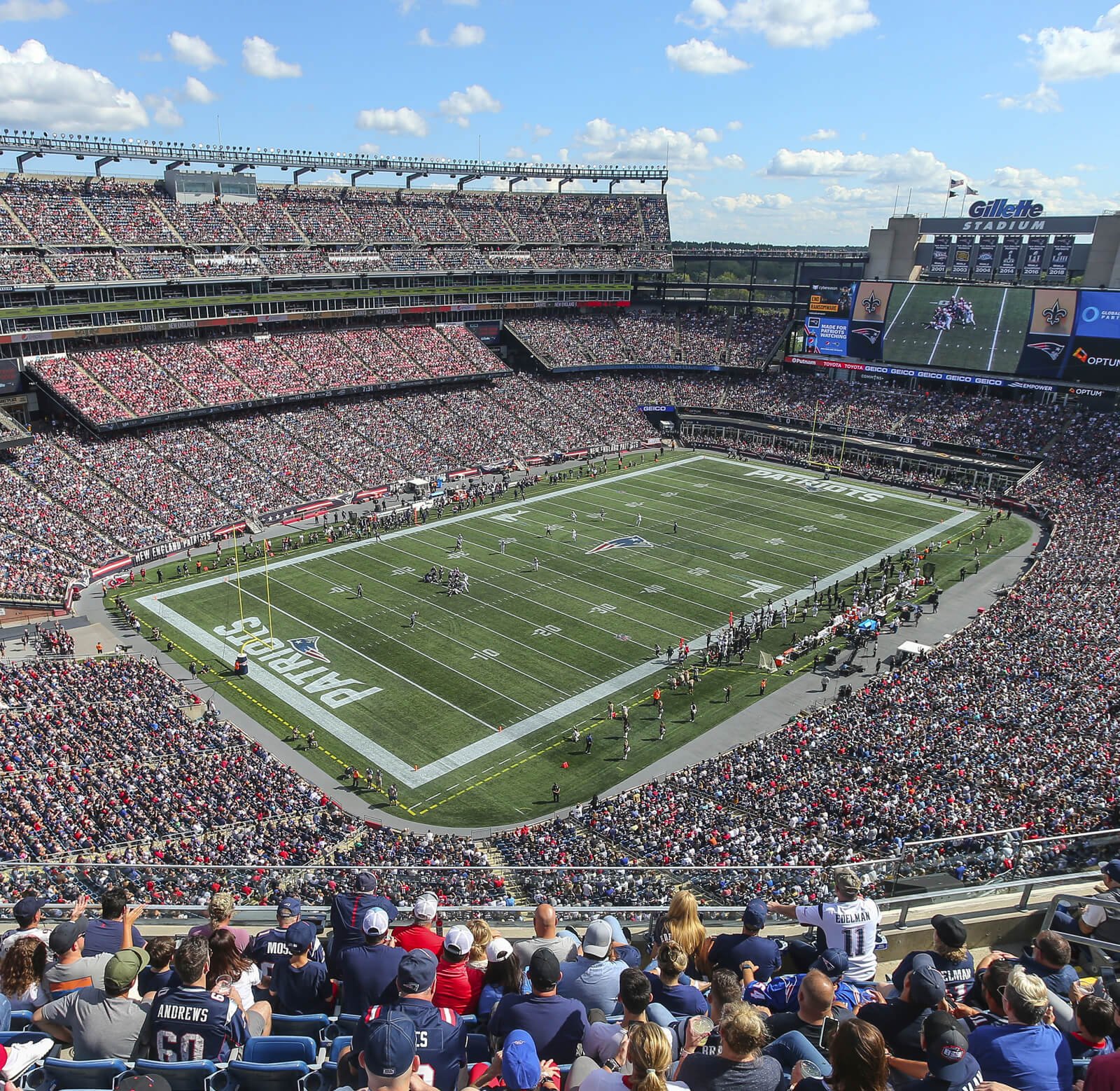 Game Day Trips Gillette Stadium