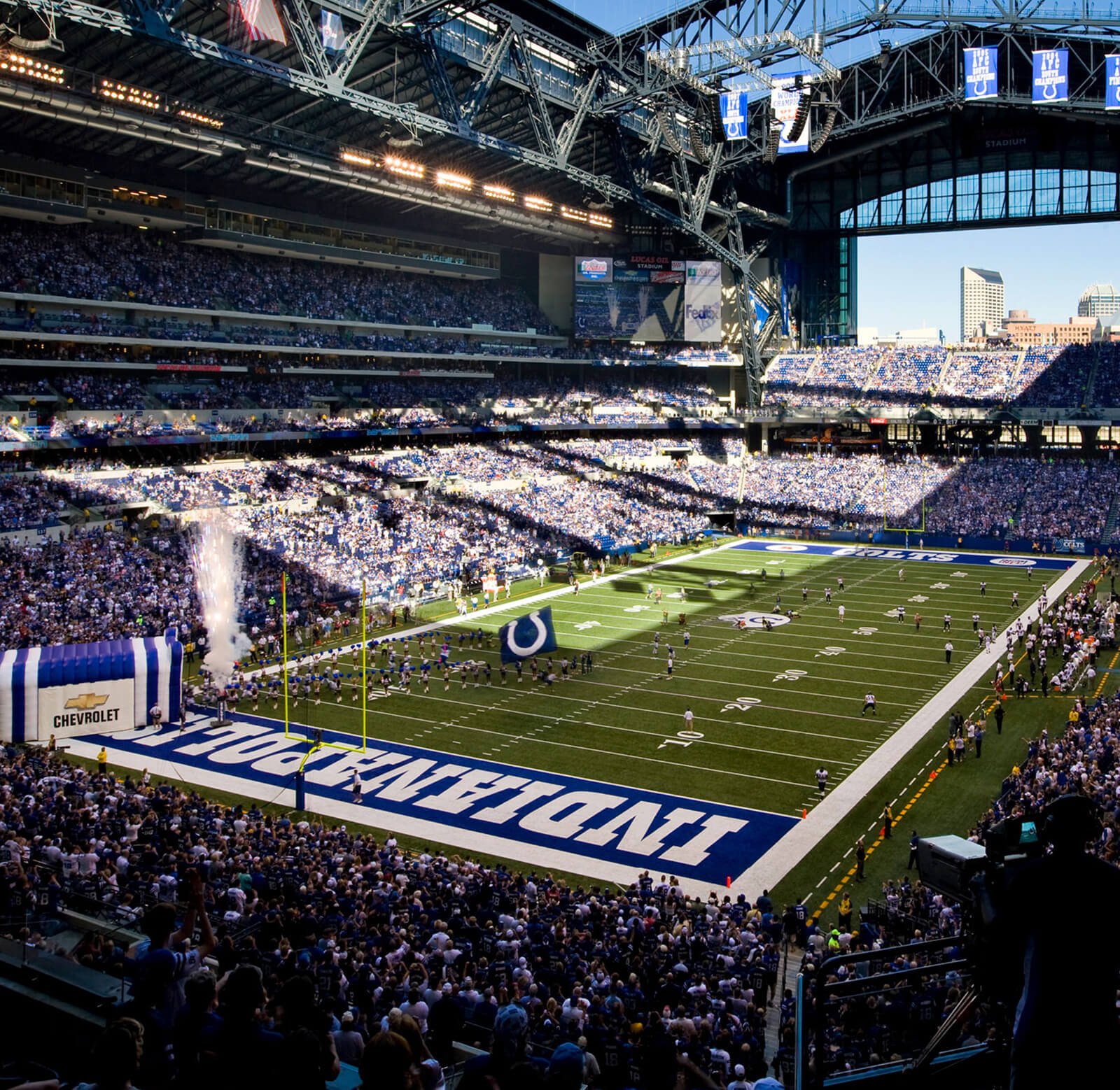Game Day Trips Lucas Oil Stadium