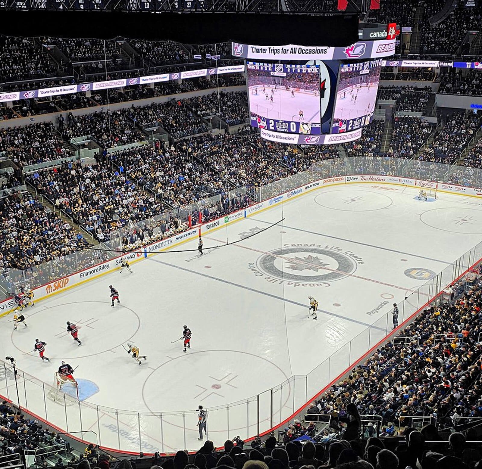 Game Day Trips Canada Life Centre