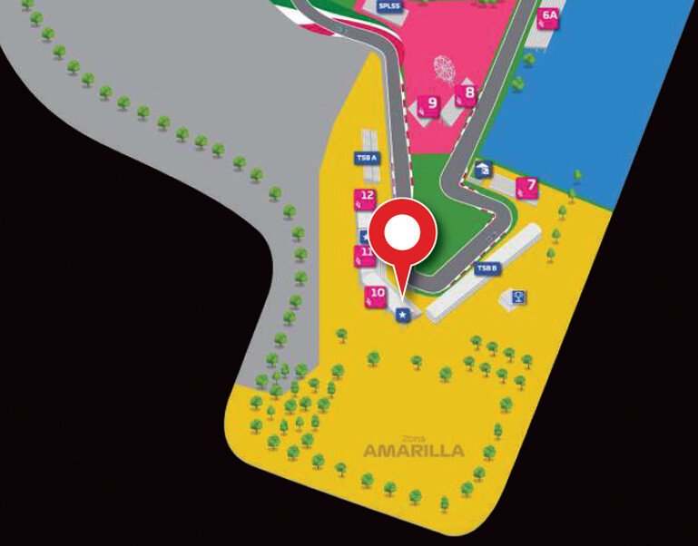 Gran Premio Ciudad de México - Sky Box Grada 10